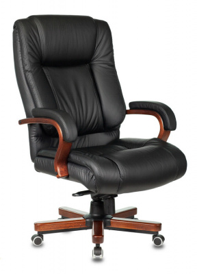 Кресло руководителя Бюрократ T-9925 WALNUT