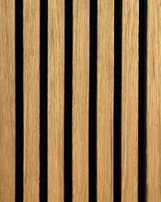 Декоративная реечная панель Woodnel Размер XL шпон дуба (покрытие масло)