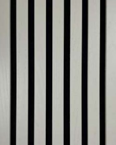 Декоративная реечная панель Woodnel Размер XL шпон ясеня (покрытие краска)