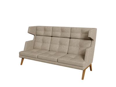 Диван 3-х местный высокий Беверли Bev3H