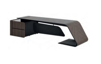 Стол письменный левый с фронталью (короткая тумба) BJD-2609W-L