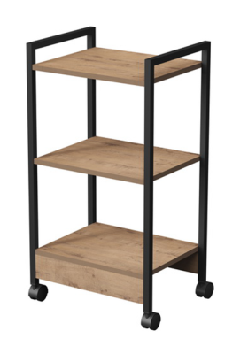 Стеллаж мобильный, 3 полки Симпл 14СНМ3.4584