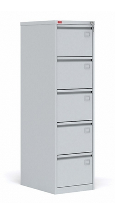 Картотечный металлический шкаф для хранения документов КР-5