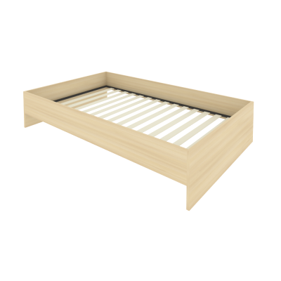 Кровать с ортопедическим основанием без изголовья С-К-120