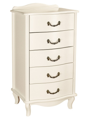 Комод 5 ящиков Джульетта узкий