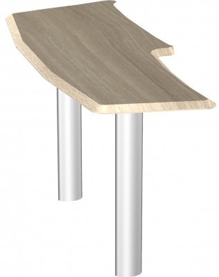 Стол приставной левый/правый КН-1.1 лак