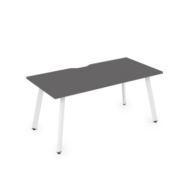 Стол рабочий, прямолинейный с вырезом 10СРВ.074