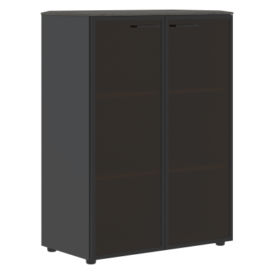 Шкаф комбинированный с дверьми в металлической рамке JMC 85.7