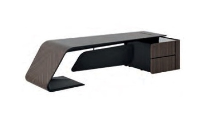 Стол письменный правый с фронталью (короткая тумба) BJD-2609W-R