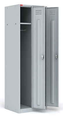 Модульный металлический шкаф для одежды ШРМ-22М/800