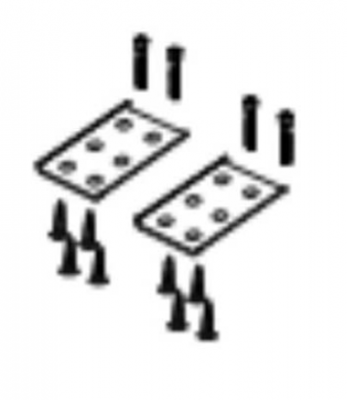 Крепления для экранов к столам из ЛДСП SB-251 (sentida)