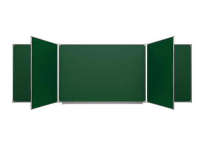 Доска 5-элементная магнитная под мел 3000х1000мм