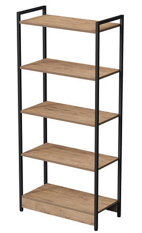 Стеллаж средний, 5 полок Симпл 14СС5.7015