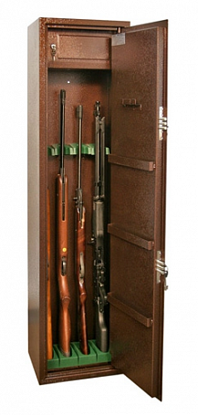 Оружейный сейф на 4 ружья КО-033т