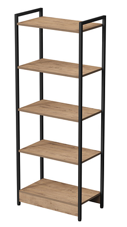Стеллаж средний, 5 полок Симпл 14СС5.6015