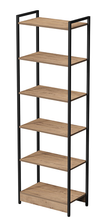 Стеллаж высокий, 6 полок Симпл 14СВ6.6018