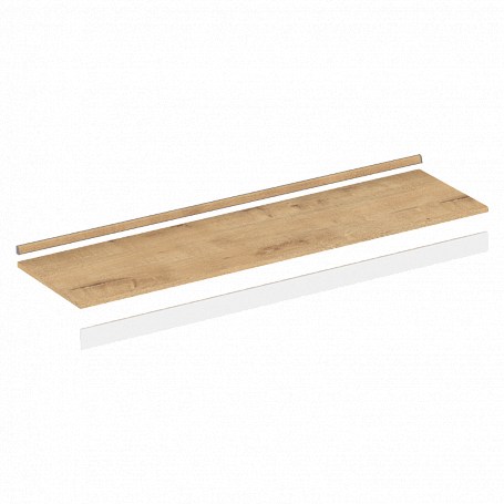 Столешница с цоколем и плинтусом настольным STM 2660