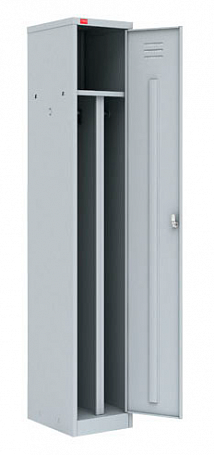 Односекционный металлический шкаф для одежды ШРМ-21