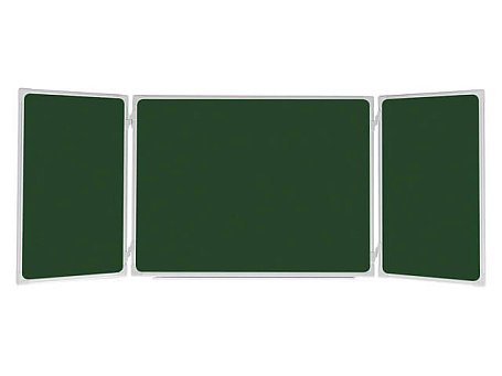 Доска 3-элементная магнитная под мел 3400х1000мм