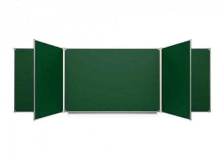 Доска 5-элементная магнитная под мел 3000х1000мм